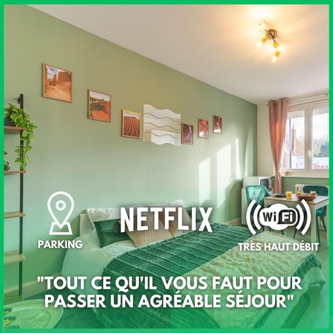 Le Refuge - Netflix I Wifi Haut Debit I Parking - Confort & Cosy Valenciennes Exterior photo